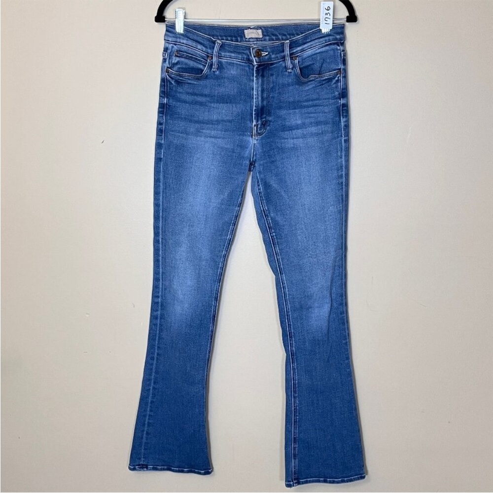 Mother High Wasted Runaway Sweet & Sassy Flared Jeans Women's Size 29 - Blue